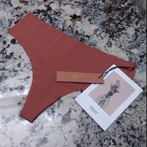 NWT Copper high rise thong